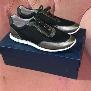 Black/Silver Shoes